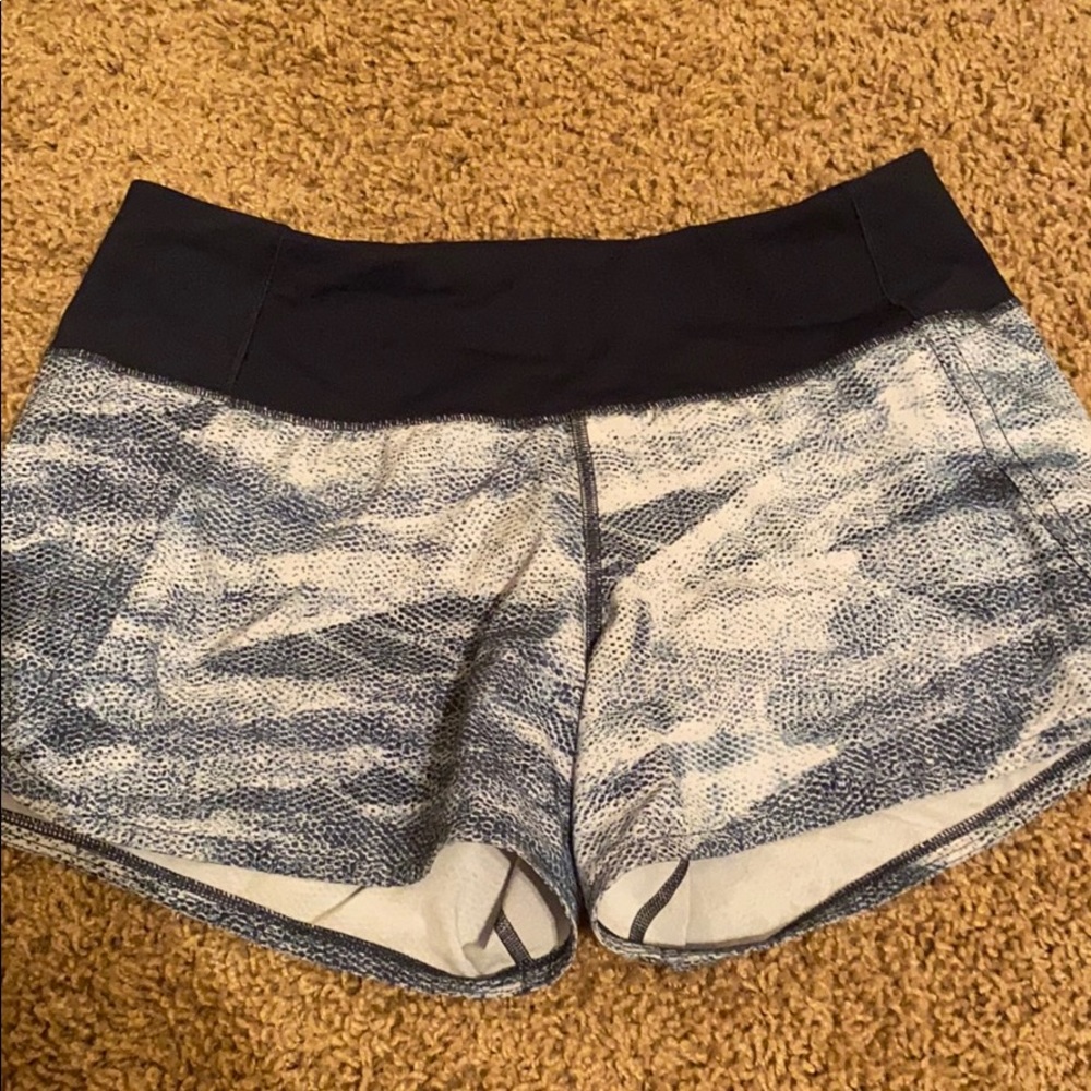 Lululemon speedy shorts